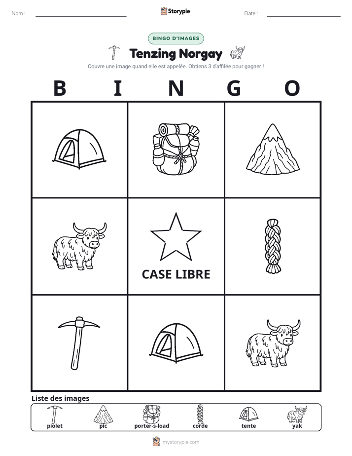 Bingo d'Images