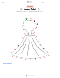 Junko Tabei printable worksheet preview