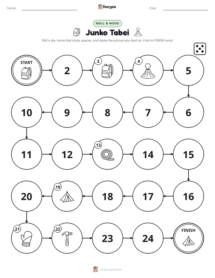 Roll & Move Game
