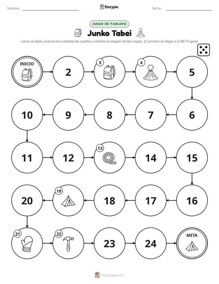 Juego de Rueda y Avanza