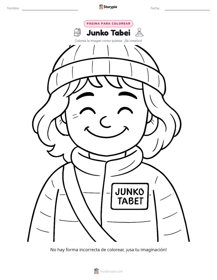 Página para Colorear