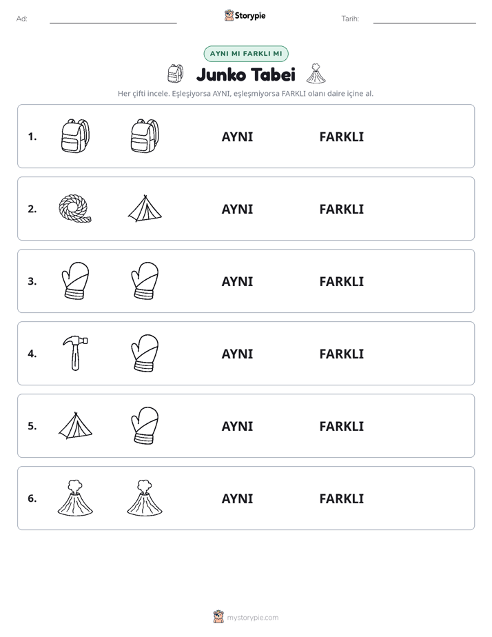 Aynı mı Farklı mı