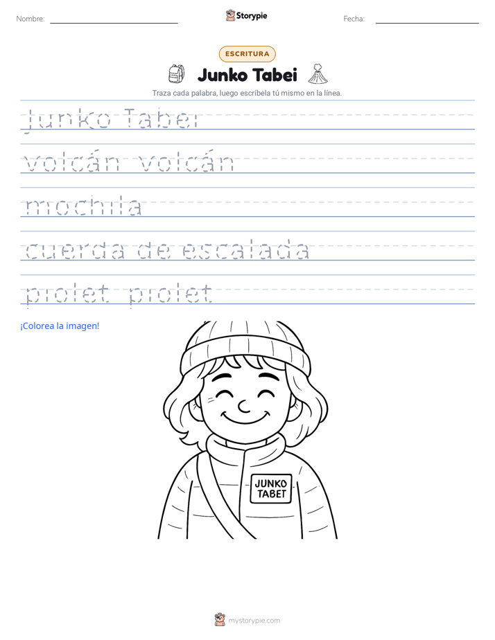 Práctica de Escritura