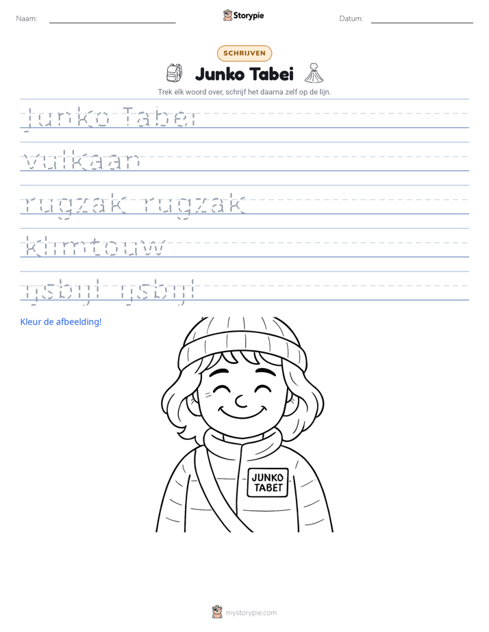 Schrijf Oefening