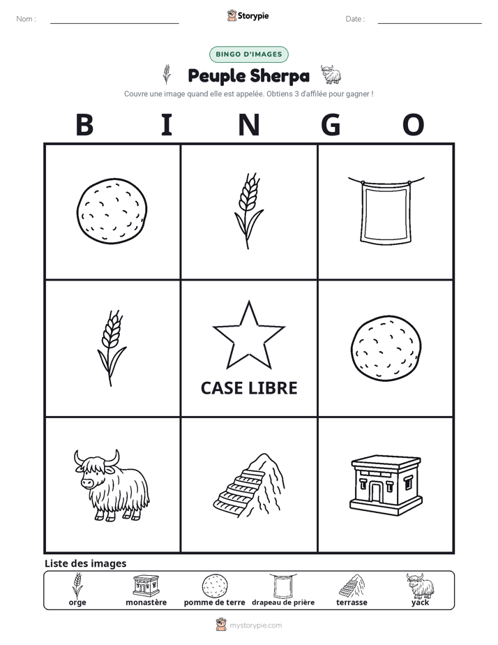 Bingo d'Images