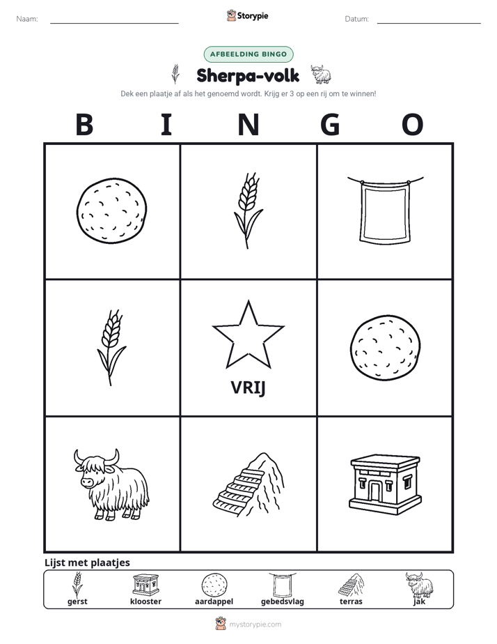Afbeelding Bingo