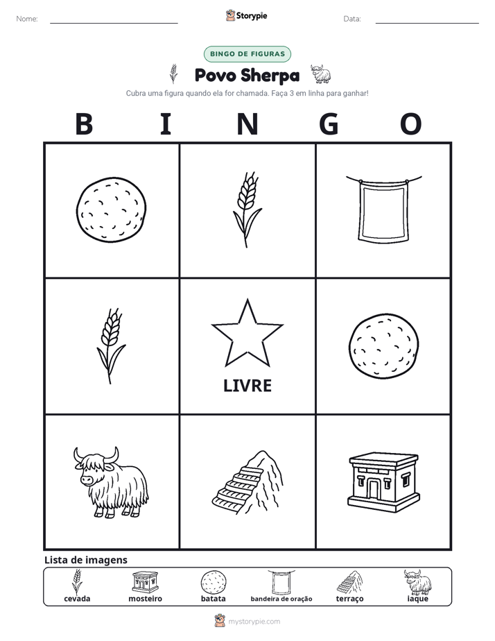 Bingo de Imagens