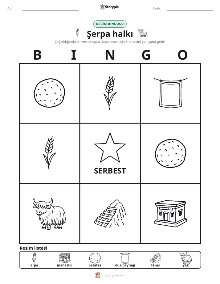 Resim Bingo