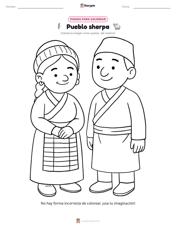 Página para Colorear