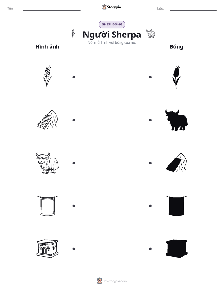 Ghép Hình Bóng