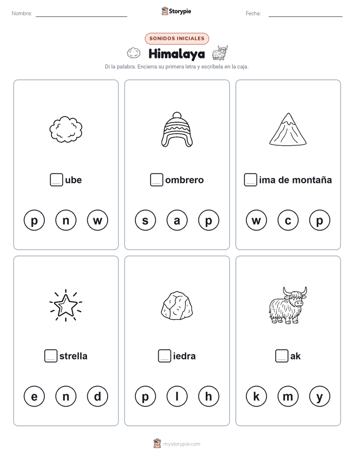 Sonidos Iniciales