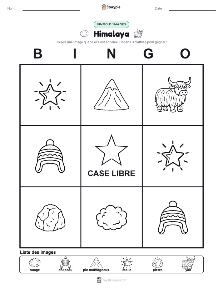 Bingo d'Images