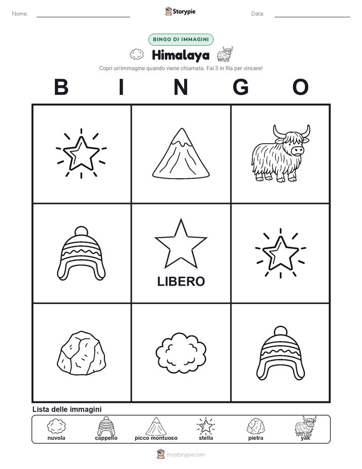 Bingo delle Immagini