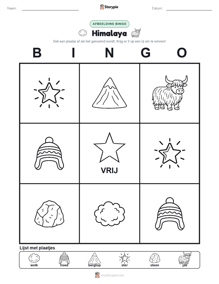 Afbeelding Bingo