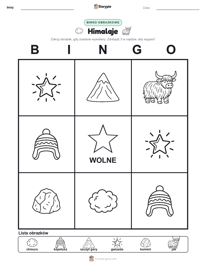 Bingo obrazkowe