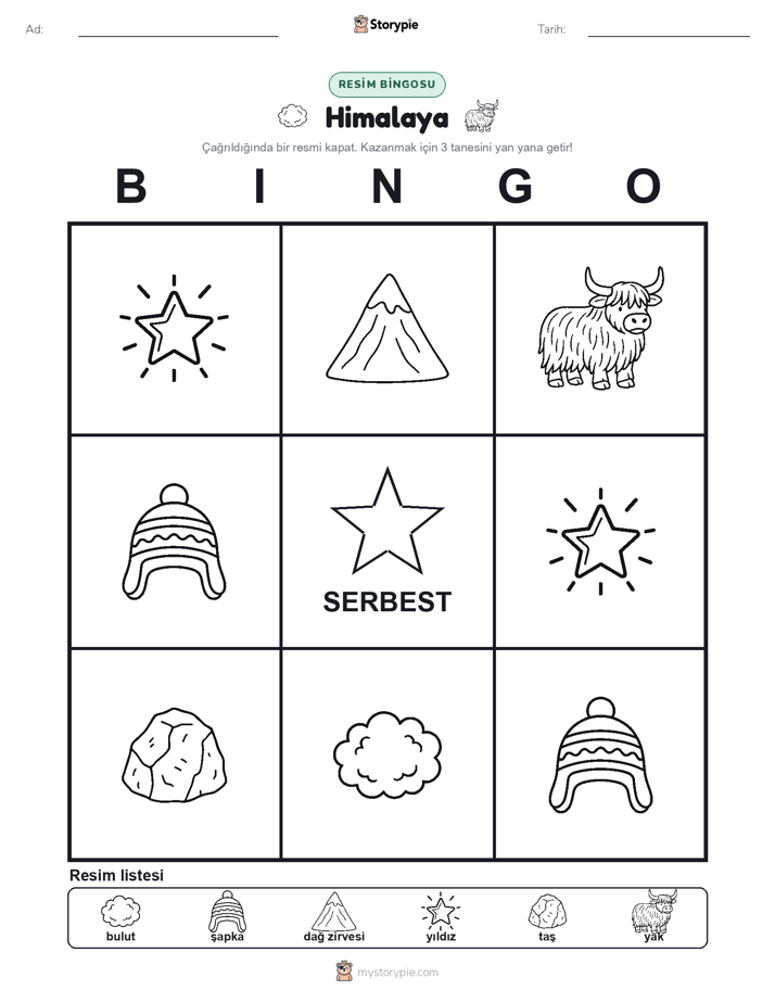 Resim Bingo