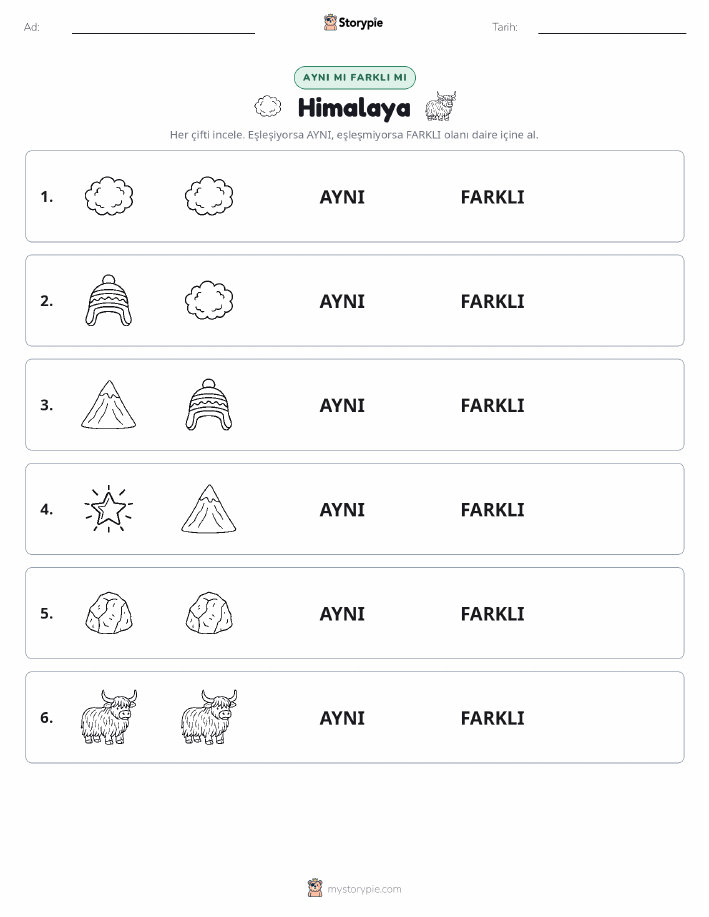 Aynı mı Farklı mı