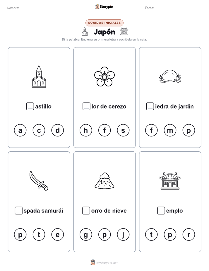 Sonidos Iniciales