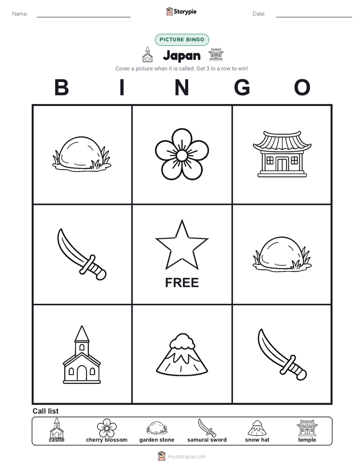 Picture Bingo