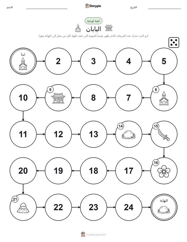 لعبة لف و تحرك