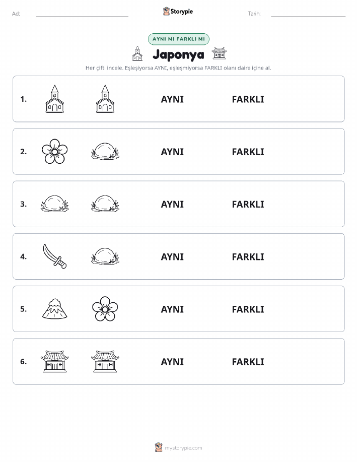 Aynı mı Farklı mı