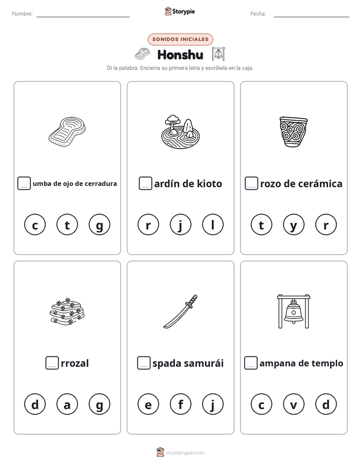 Sonidos Iniciales