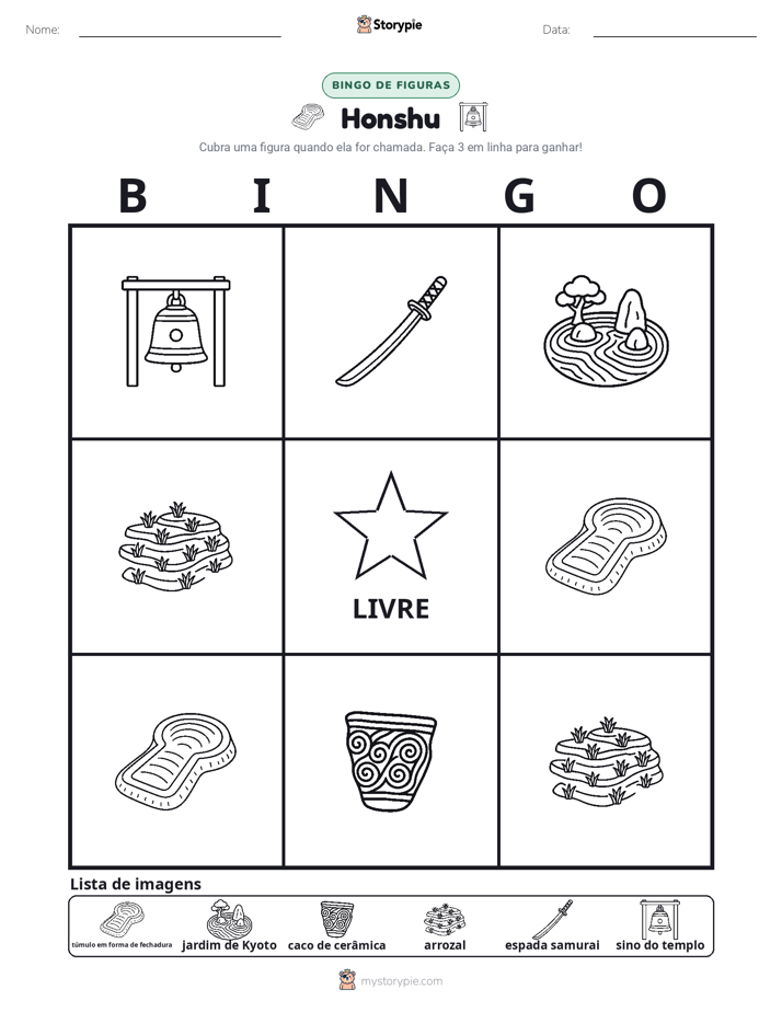 Bingo de Imagens