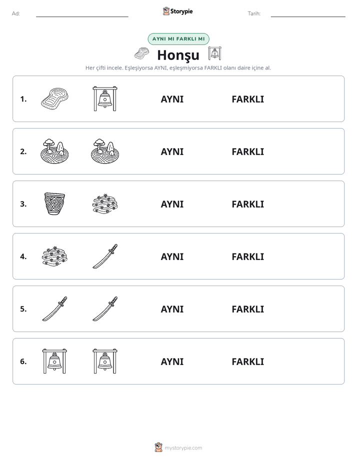 Aynı mı Farklı mı