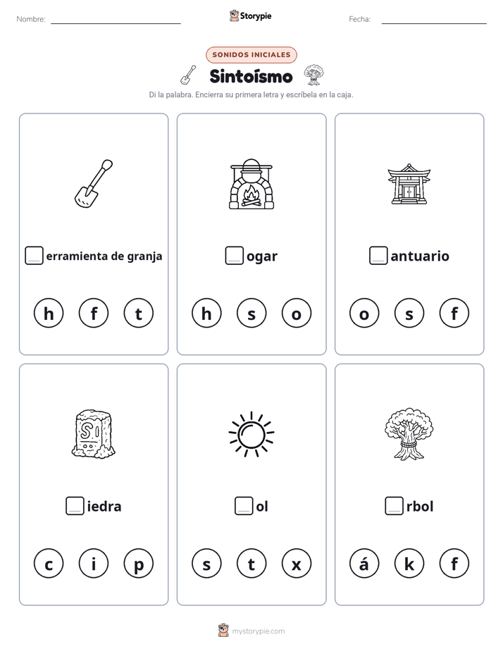 Sonidos Iniciales