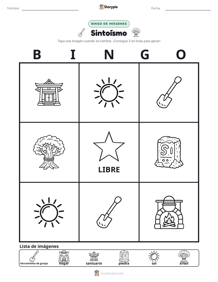 Bingo de Imágenes