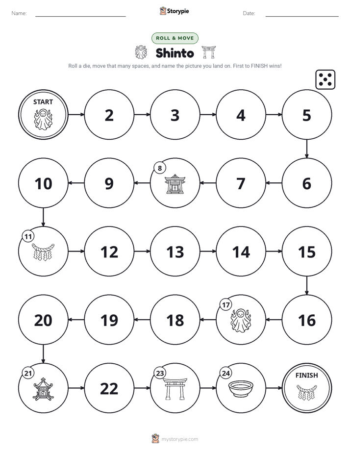 Roll & Move Game