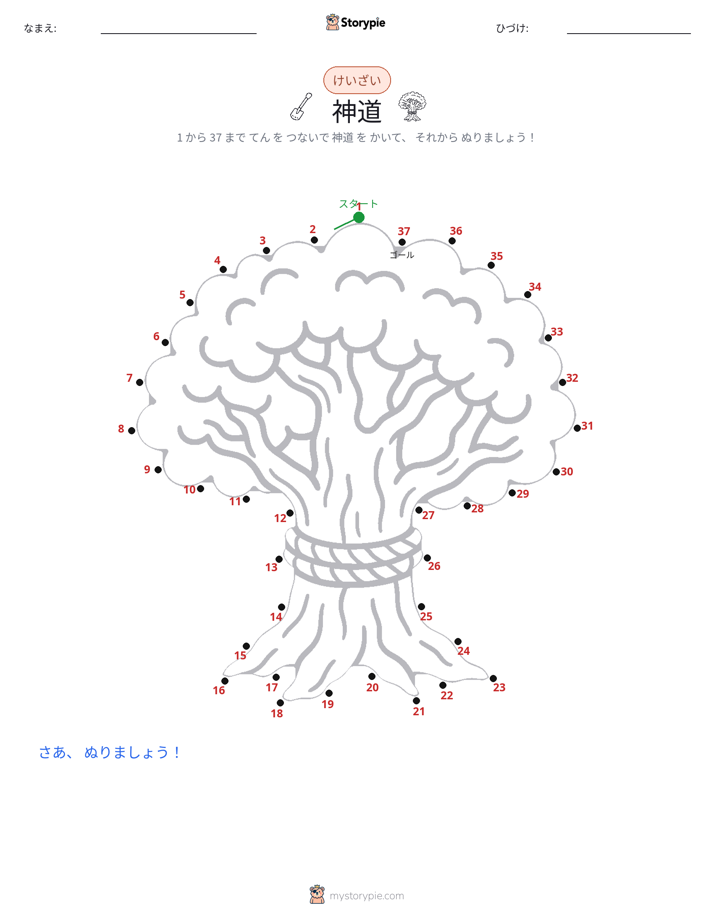 点つなぎ