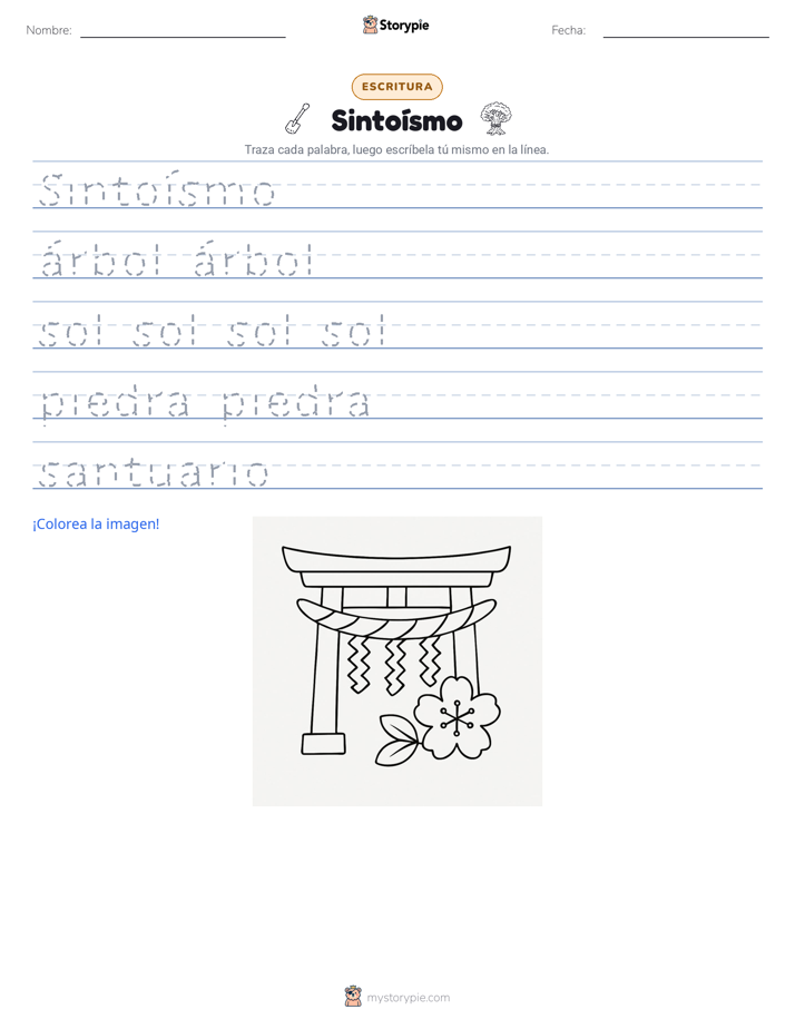 Práctica de Escritura