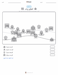 معاينة ورقة العمل القابلة للطباعة أنغكور وات
