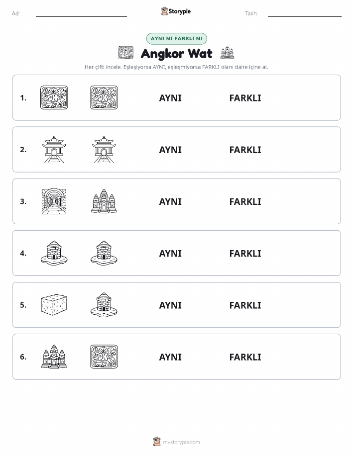 Aynı mı Farklı mı