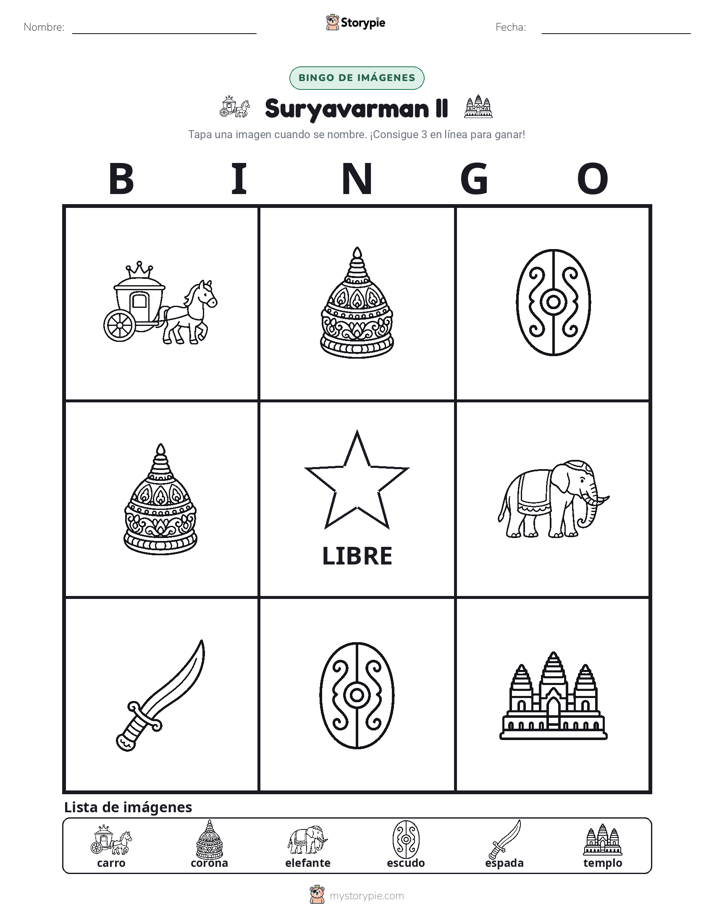Bingo de Imágenes