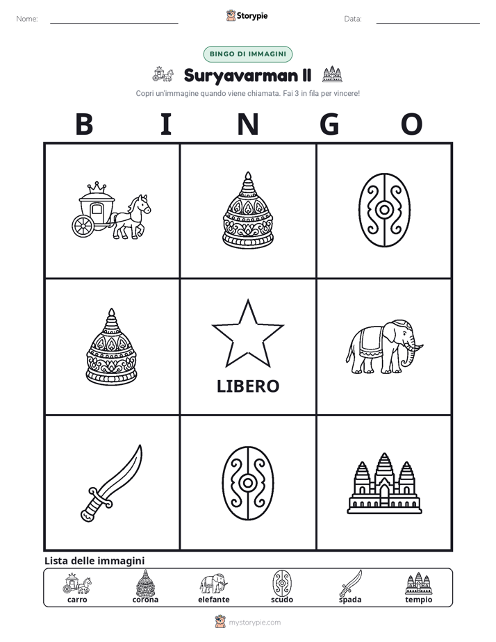 Bingo delle Immagini