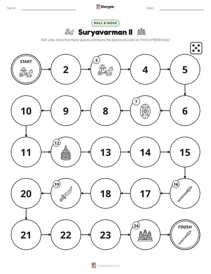 Roll & Move Game