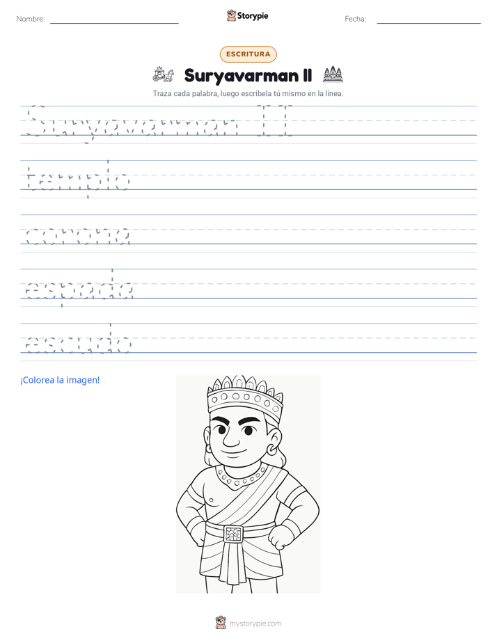 Práctica de Escritura