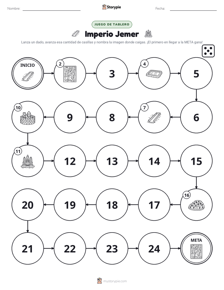 Juego de Rueda y Avanza