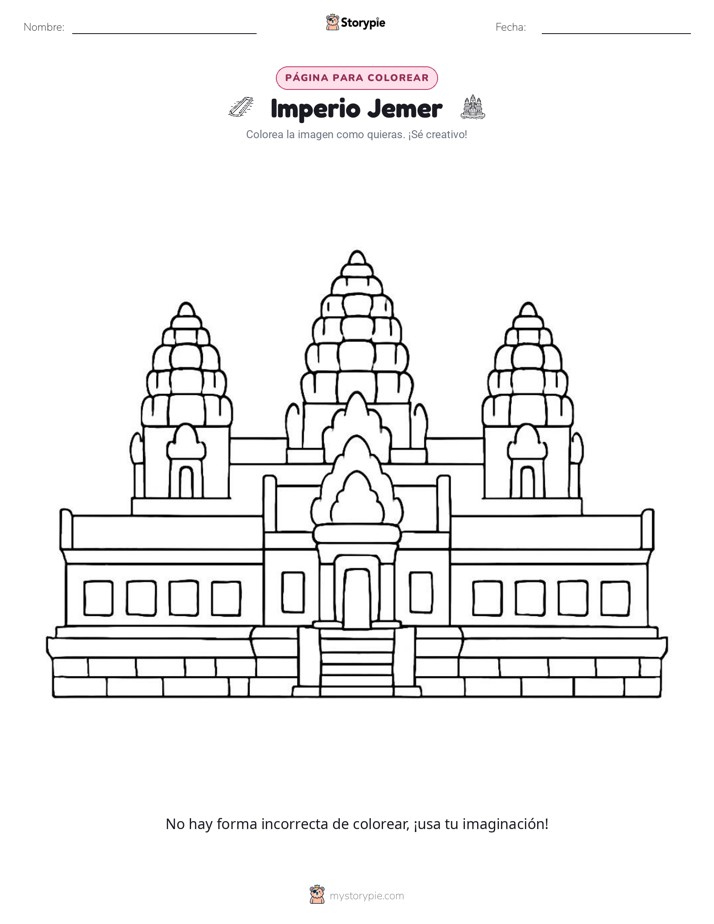 Página para Colorear