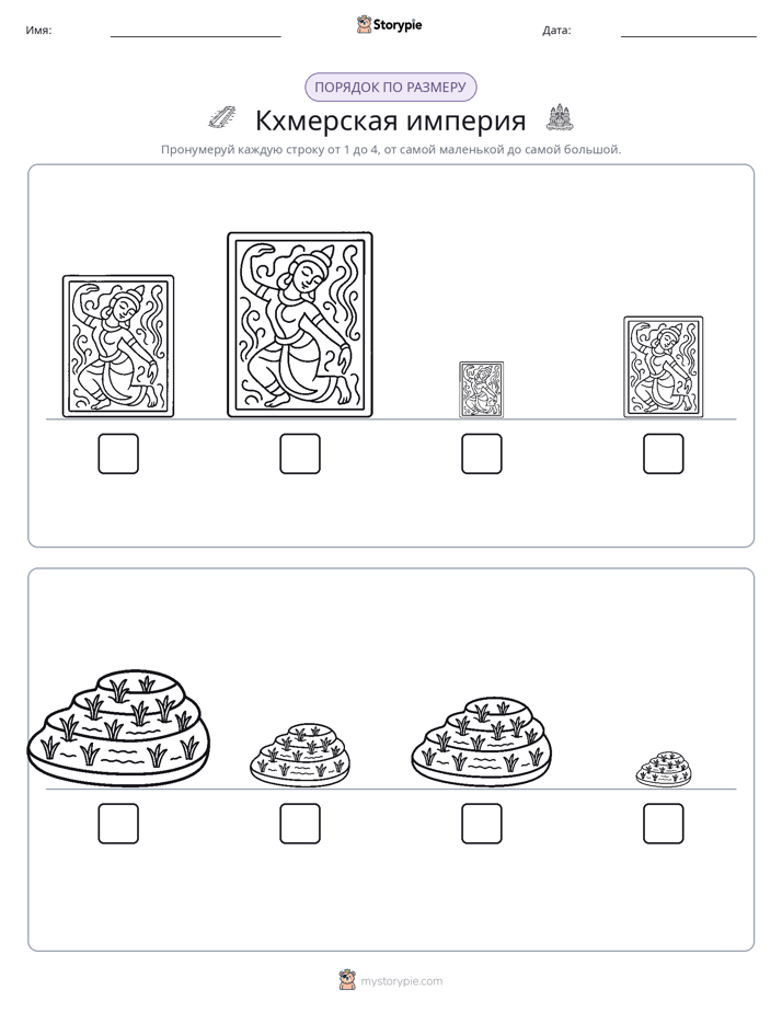 Размеры в порядке