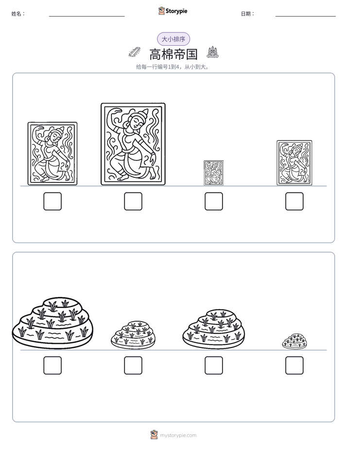 大小排序