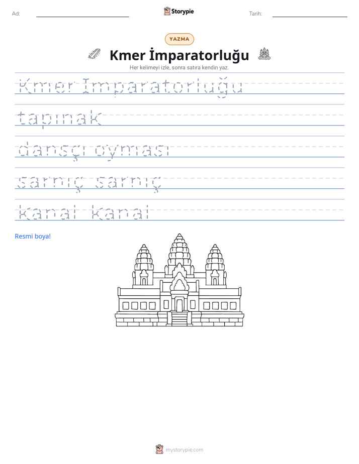 Yazma Pratiği