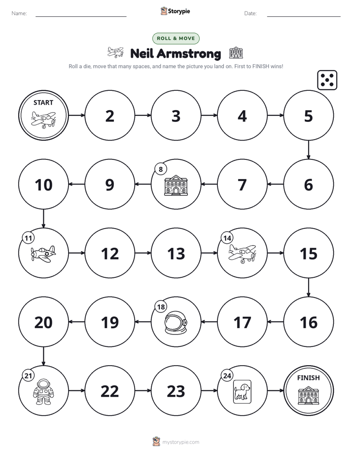 Roll & Move Game