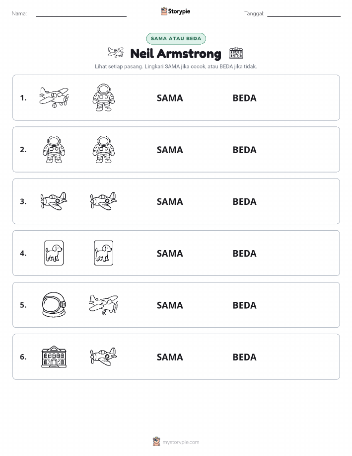 Sama atau Berbeda