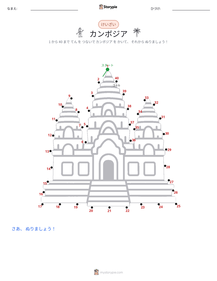 点つなぎ