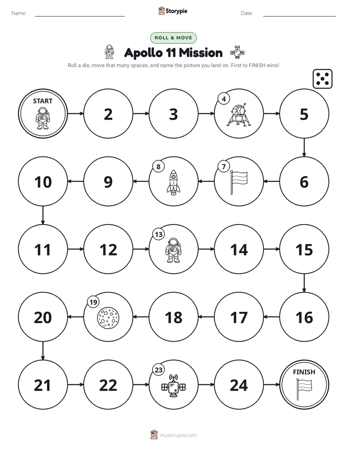 Roll & Move Game