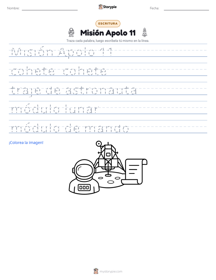 Práctica de Escritura