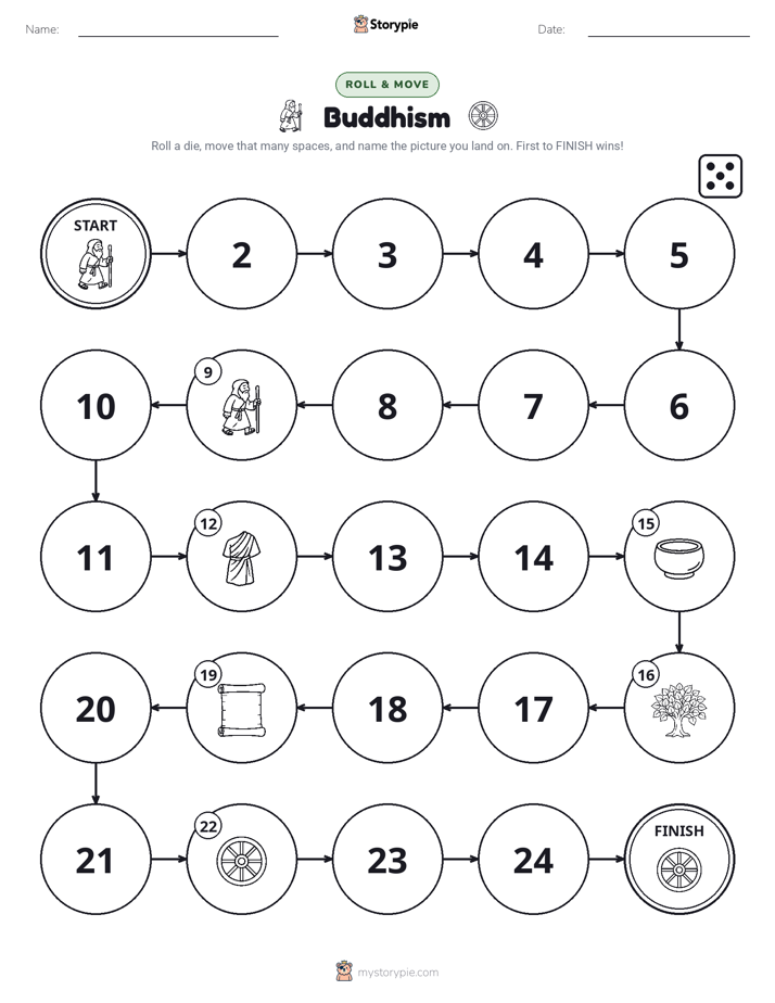 Roll & Move Game